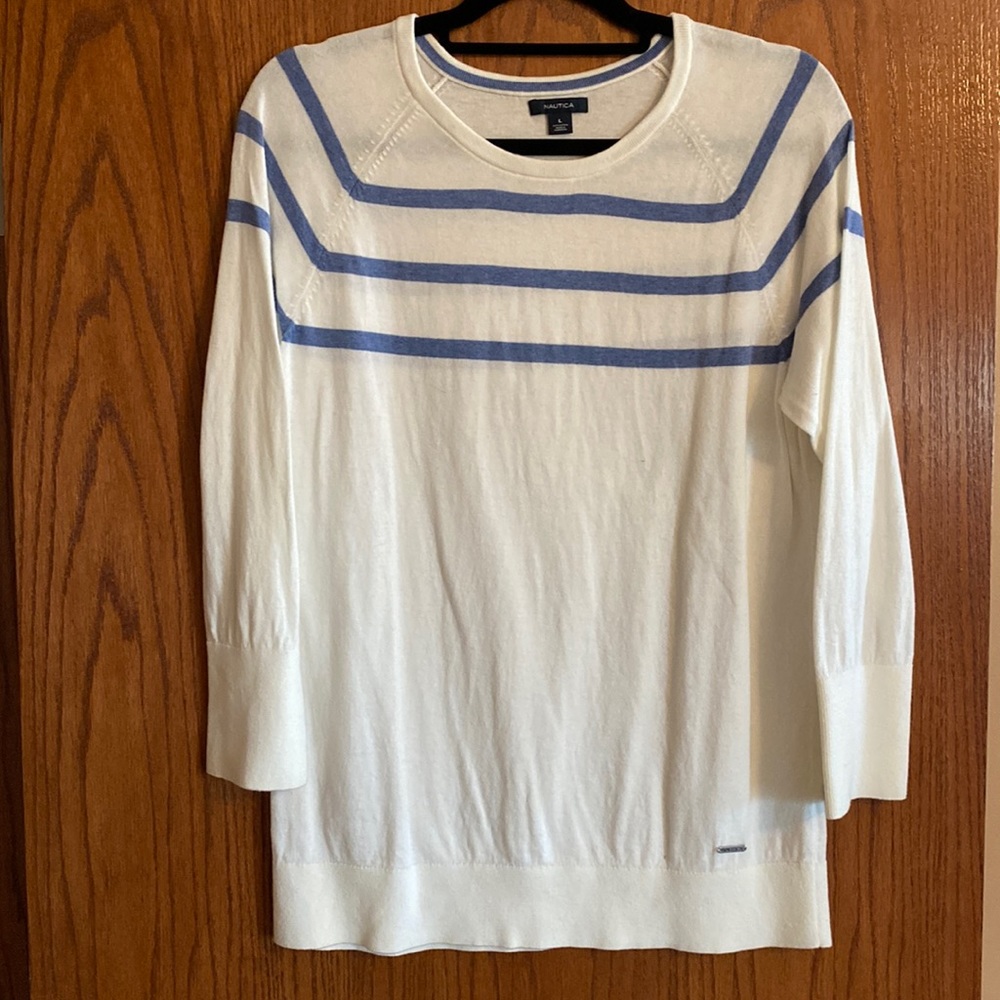 Nautica large 3/4 sleeve women’s top
